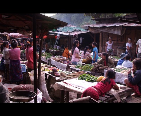 Laos Pak Beng Markets 17