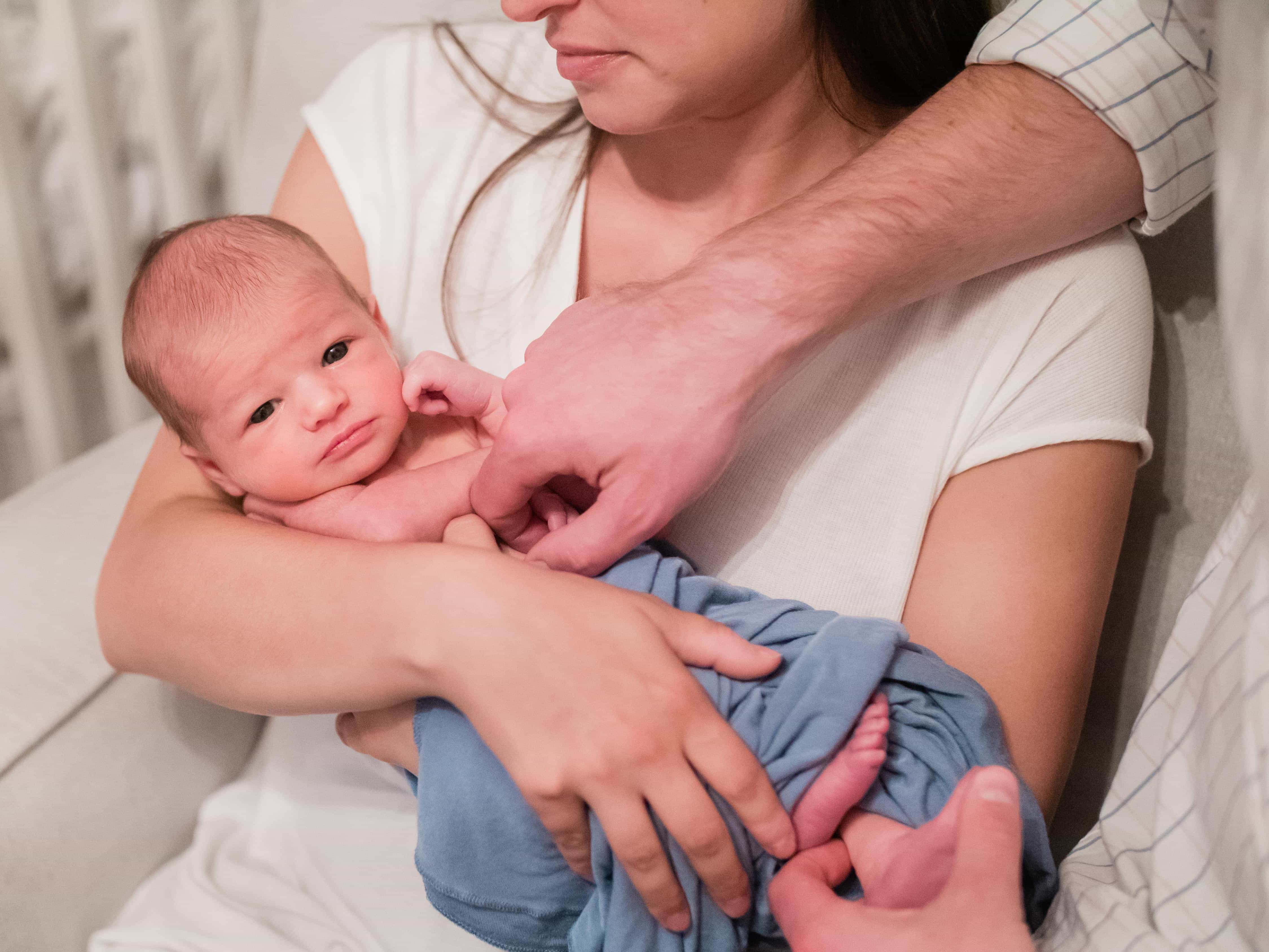 Conner's Newborn image