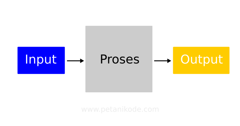 Input proses dan output