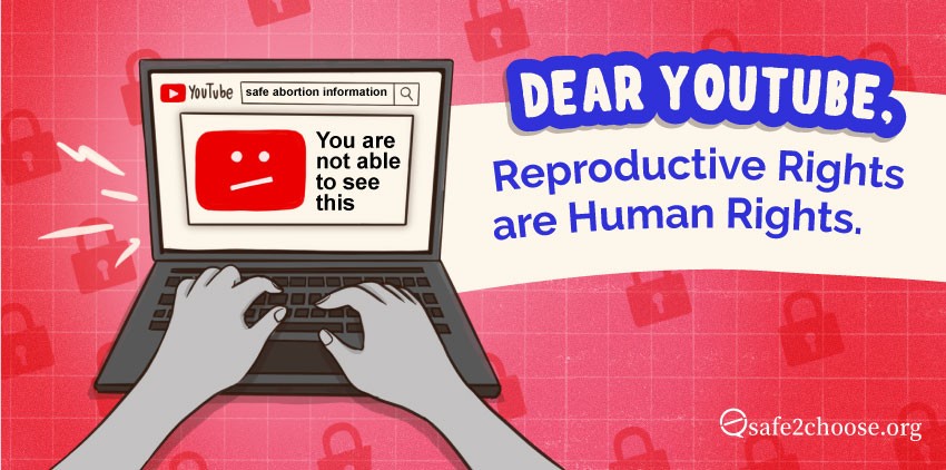  Illustration communicating that Reproductive Rights Are Human Rights