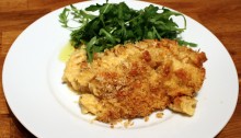 Pumpkin Mac and Cheese with Salad Recipe