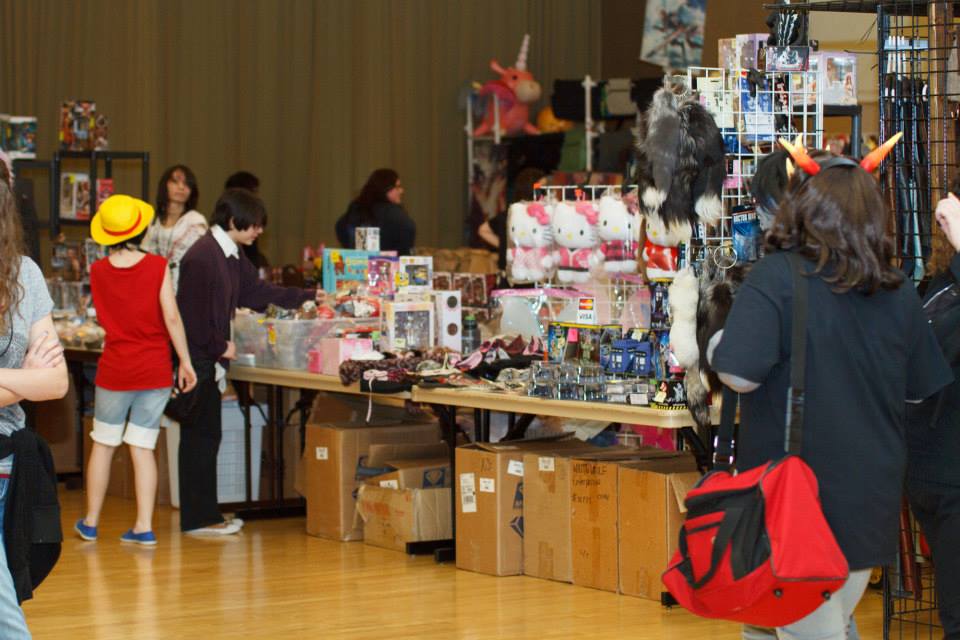 The Animarathon XII Artist Alley.