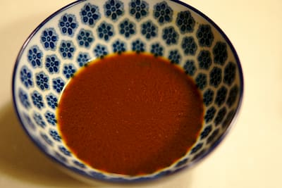 fotografía del plato
