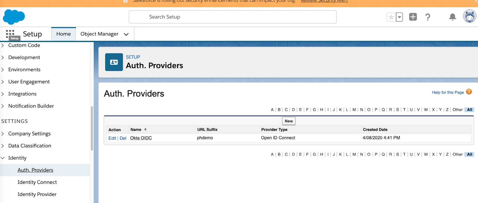 One Identity Across and Mulesoft Okta Developer