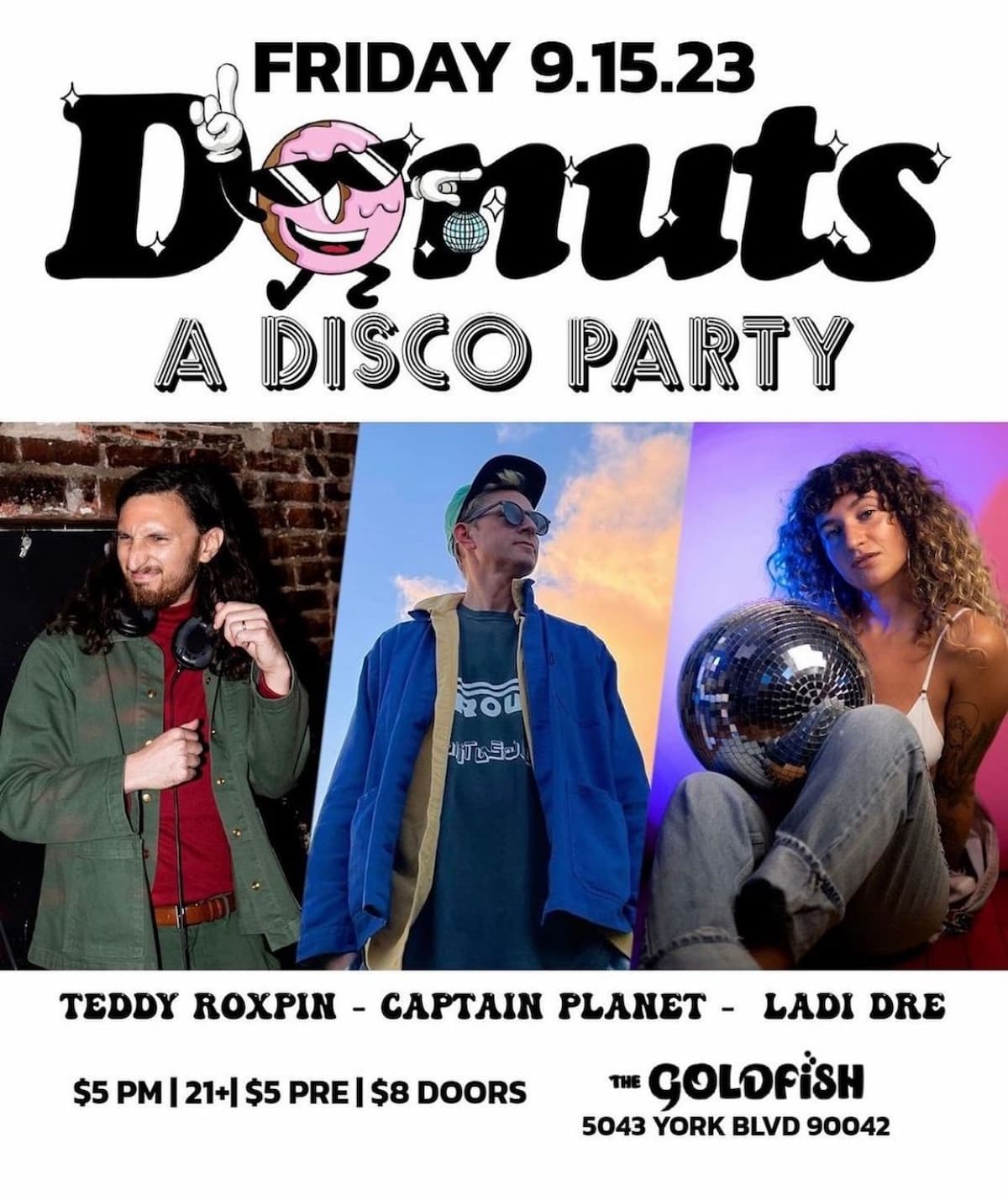 Donuts! A Disco Party