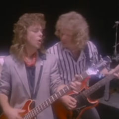 Night Ranger, a Hair Metal rock band from United States