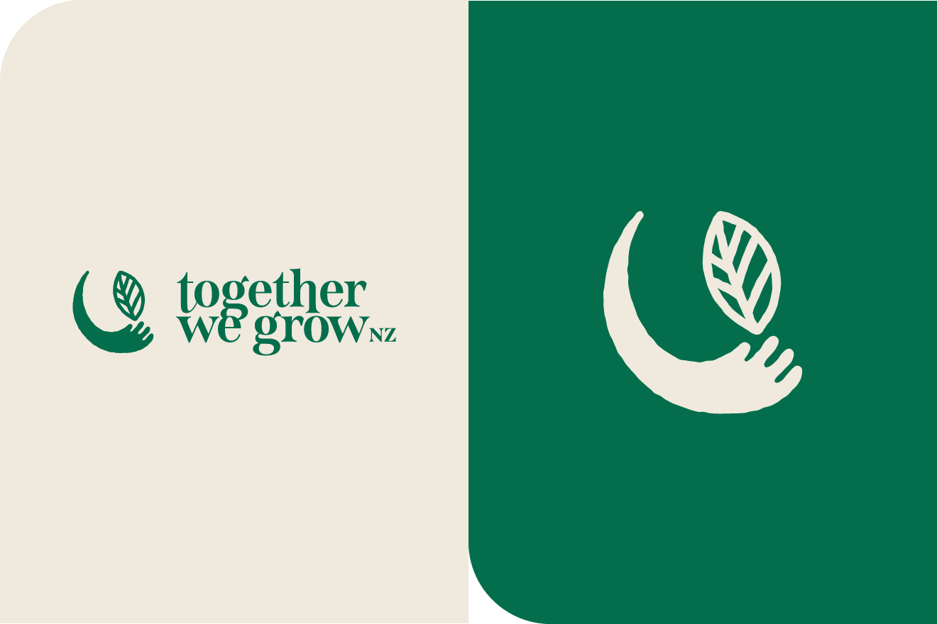 Together We Grow logo design