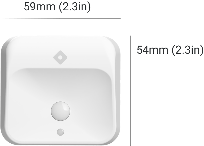 undefined sensor with dimensions