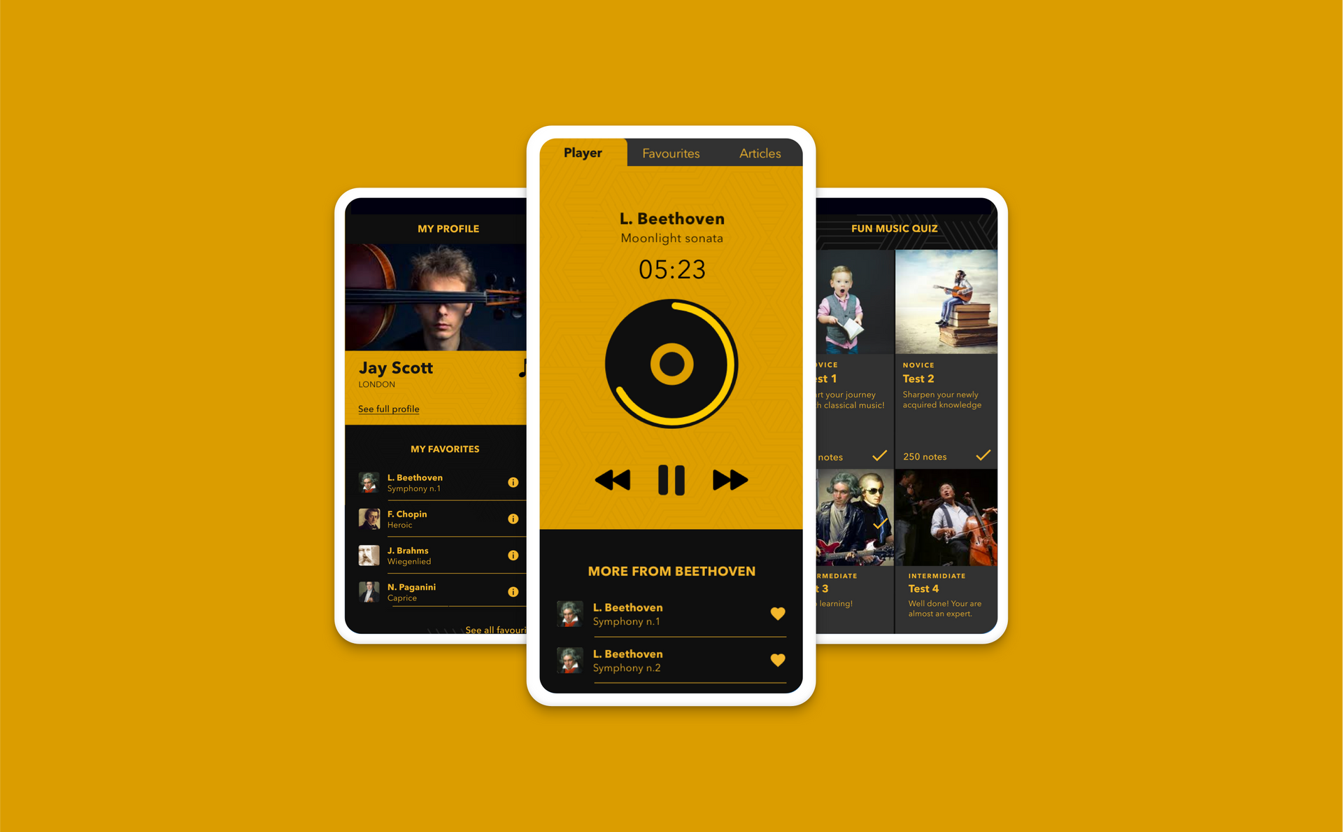 App screen