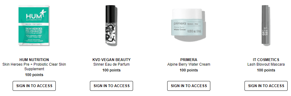 11 rewards with points example 11 rewards with points example