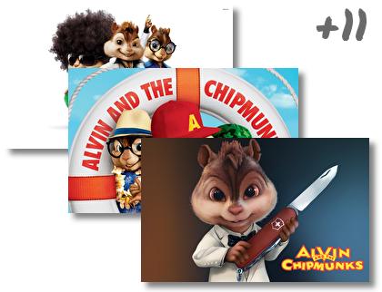 Alvin and The Chipmunks theme pack