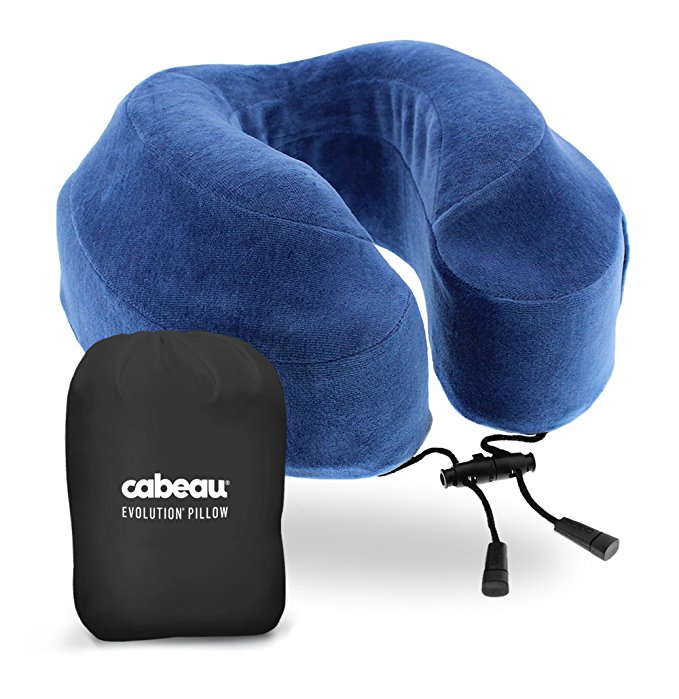 Blue Cabeau Travel Pillow
