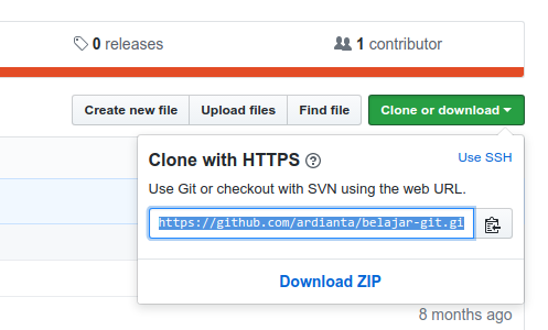 URL Clone repository