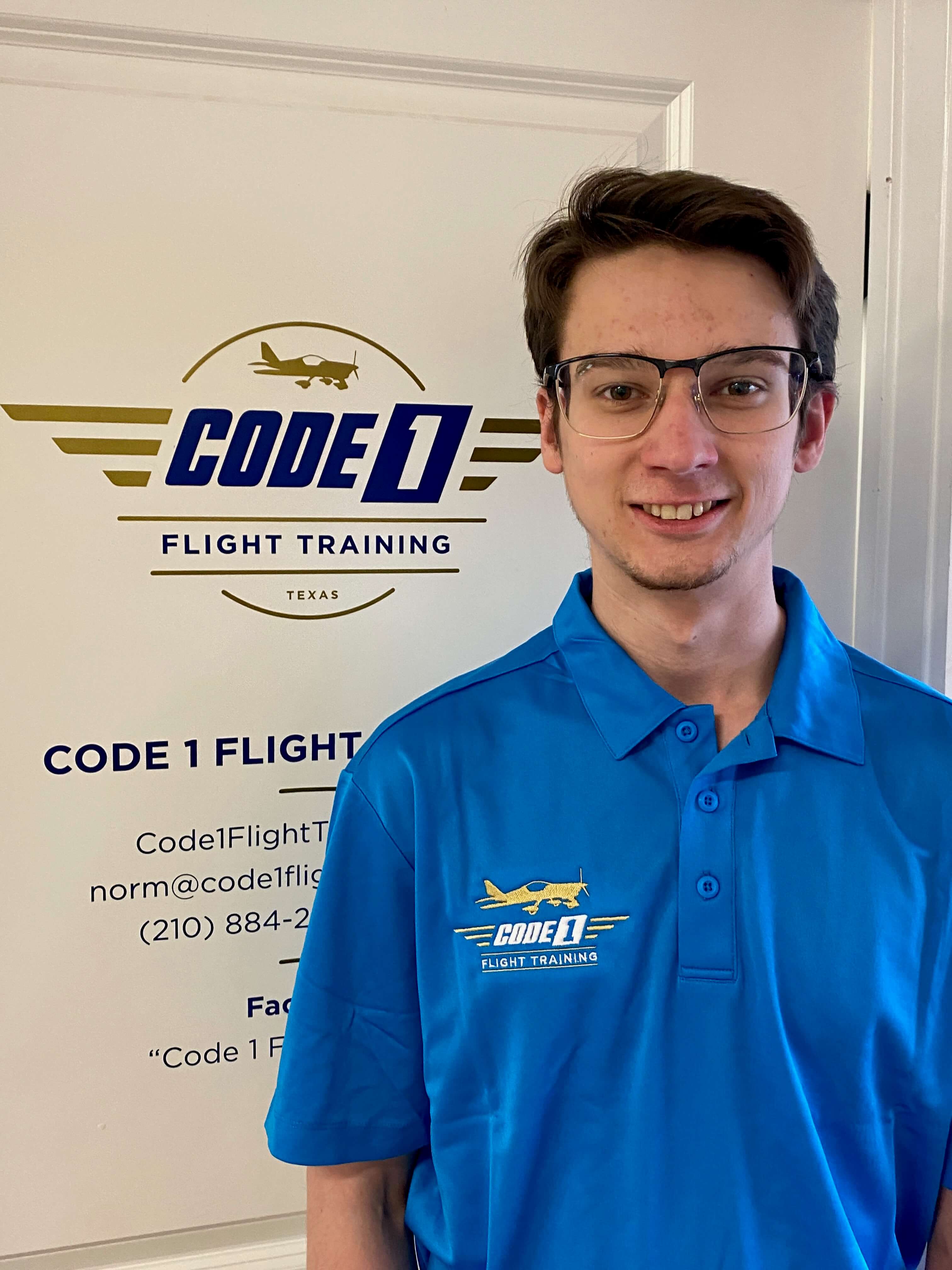 Code 1 Flight Training Commercial Pilot Ethan Lattis