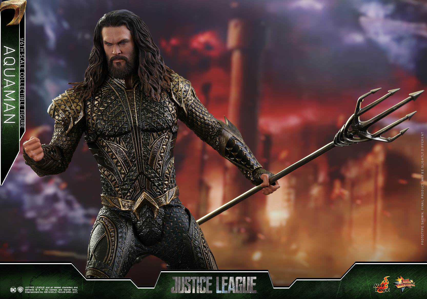 Hot Toys Justice League MMS447 Aquaman 1/6th Scale Collectible Figure
