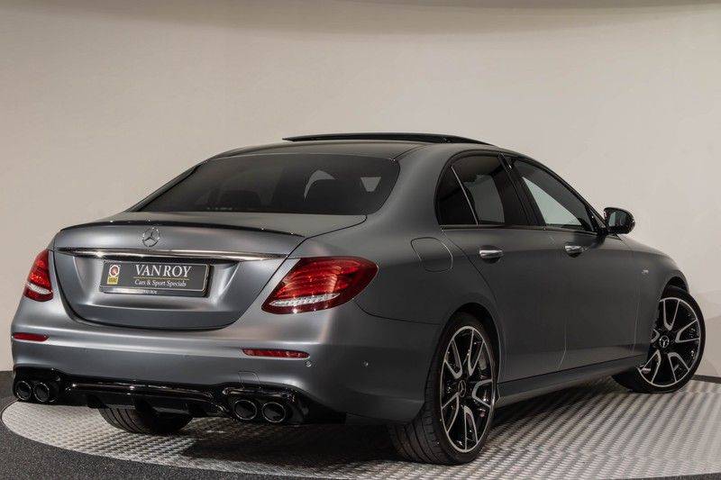 Mercedes-Benz E-Klasse E53 AMG 4Matic+ 436pk (Shape/Mat) Panoramadak Nightpakket Luchtvering Widescreen Burmester Carbon-Int+Ext Sportleder+Memory SuperSportStuur ComandOnline AmbientLight Keyless 20"AMG 360Camera Parktronic Pdc afbeelding 8