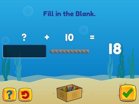 Brix and Base 10: Numbers 11 to 19 are composed a ten and a number of 1's Math Game