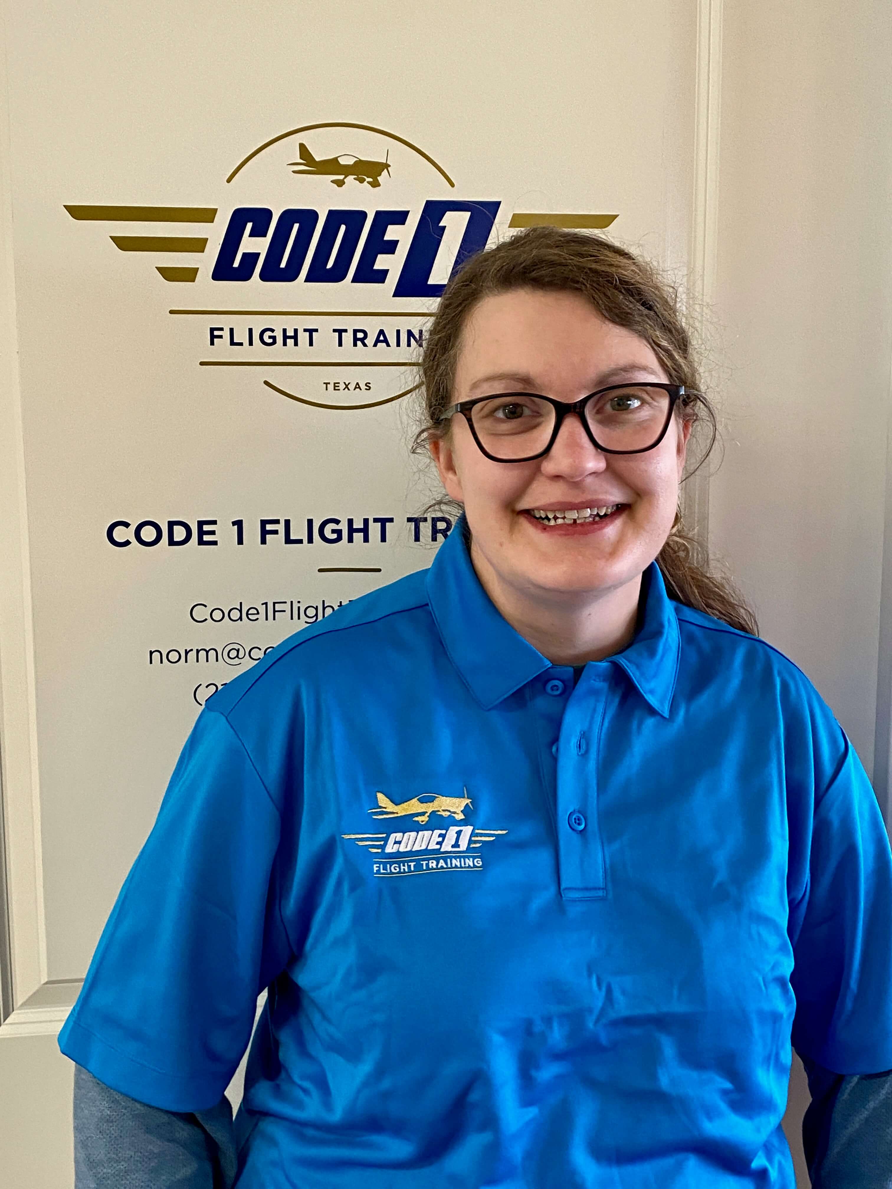 Code 1 Flight Training CFI Kathleen Jevnisek
