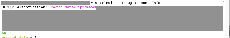 Trinsic Debug