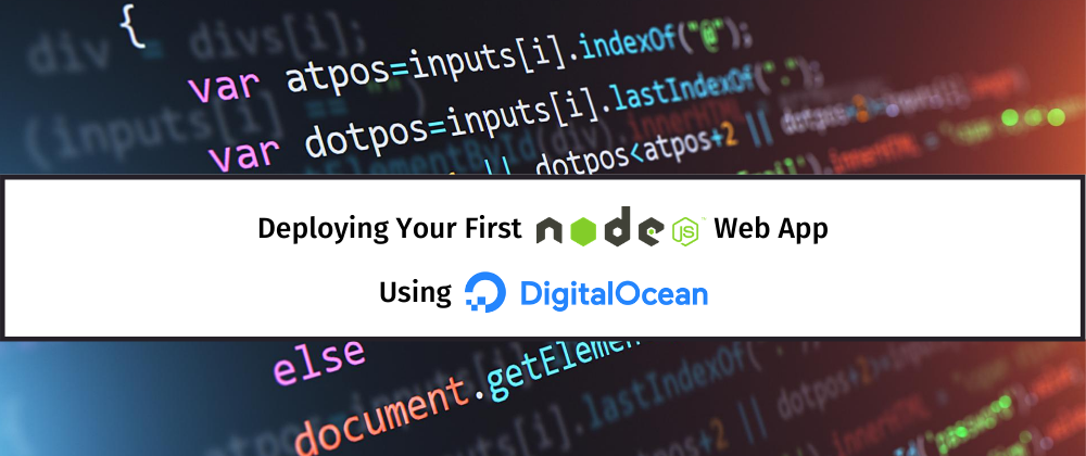 Deploying Your First Node.js Web App