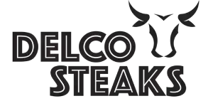 Delco Steak's official logo.
