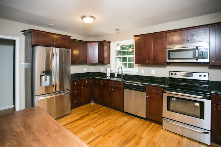 kitchen before