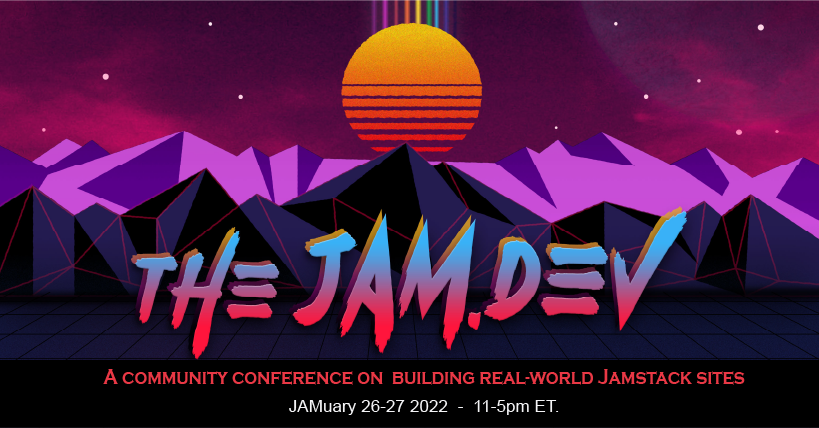Banner for Building a conference website on Jamstack with Next.js and Crystallize