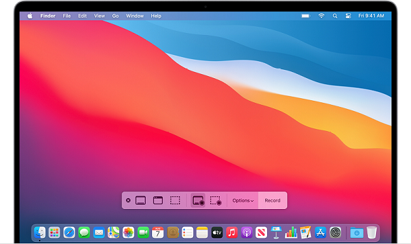 Screenshot Toolbar in Mac