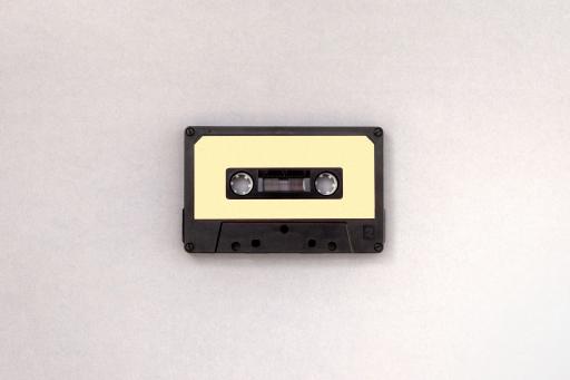 Cassette tape.