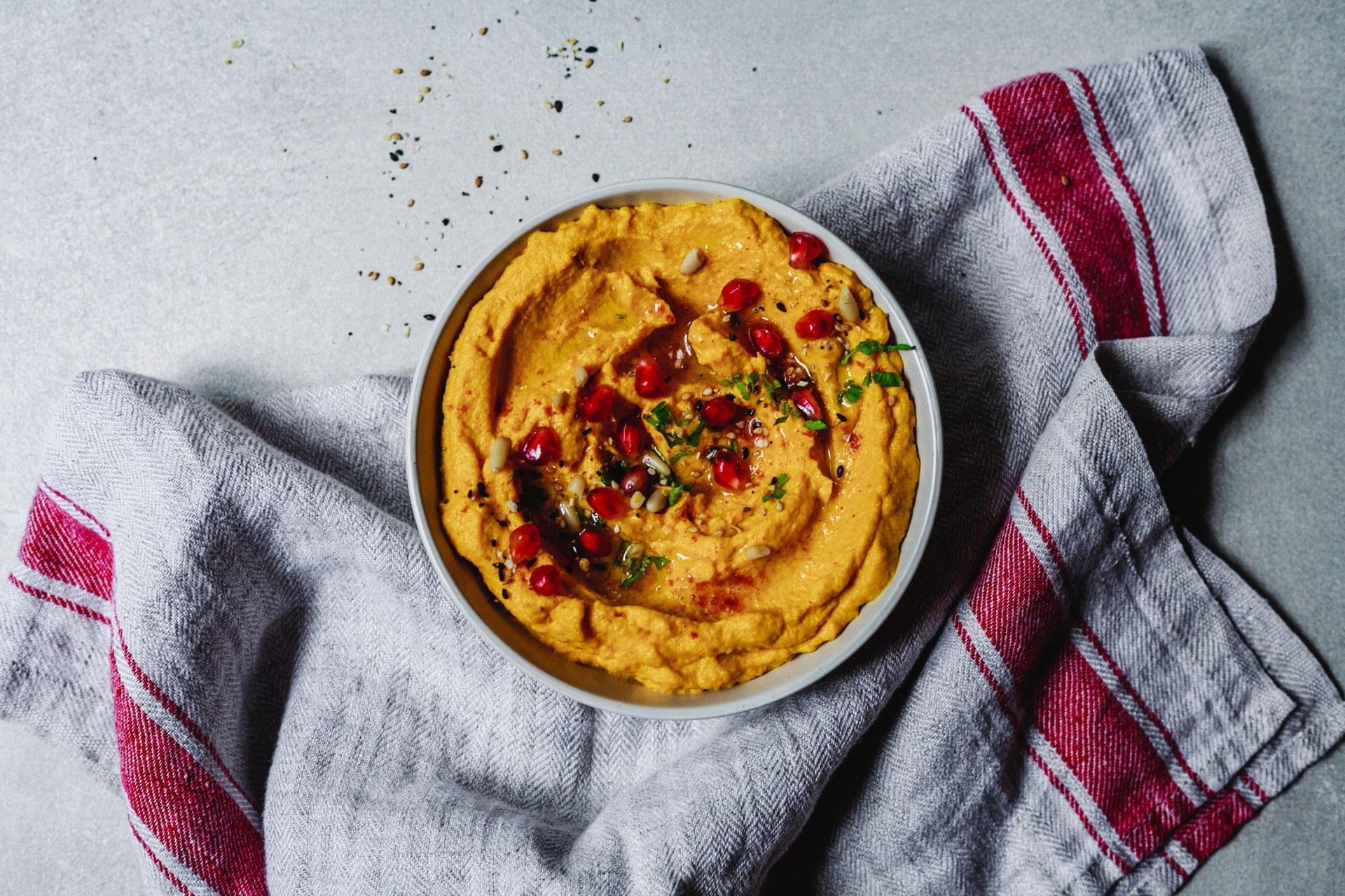 Spiced Roasted Carrot Dip