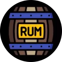 Logo of the blog partner The Secret Rum Bar, which leads to his review