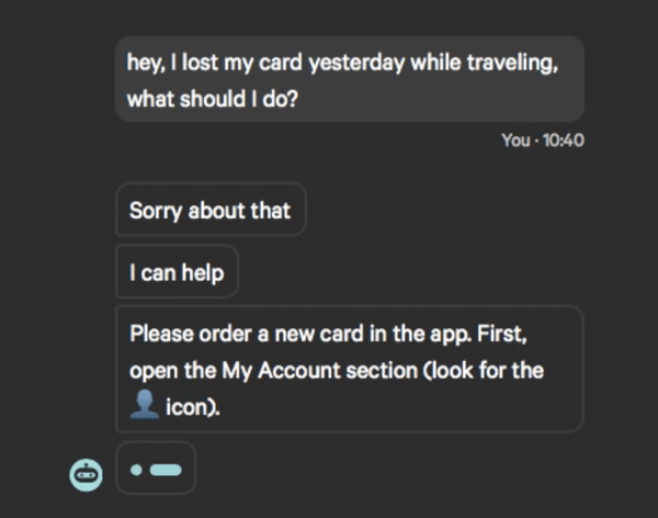 The N26 AI assistant