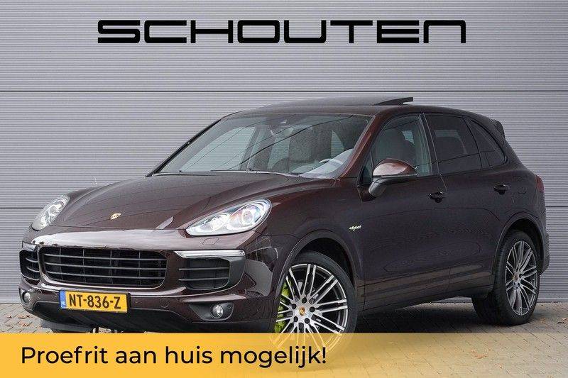 Porsche Cayenne 3.0 S E-Hybrid €45.400,- ex Luchtv. Pano Camera 21" afbeelding 1