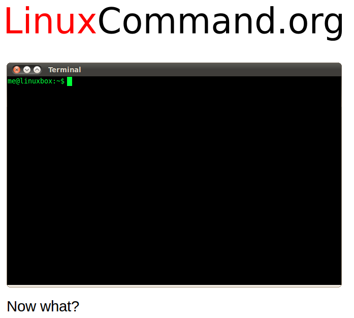 LinuxCommand.org