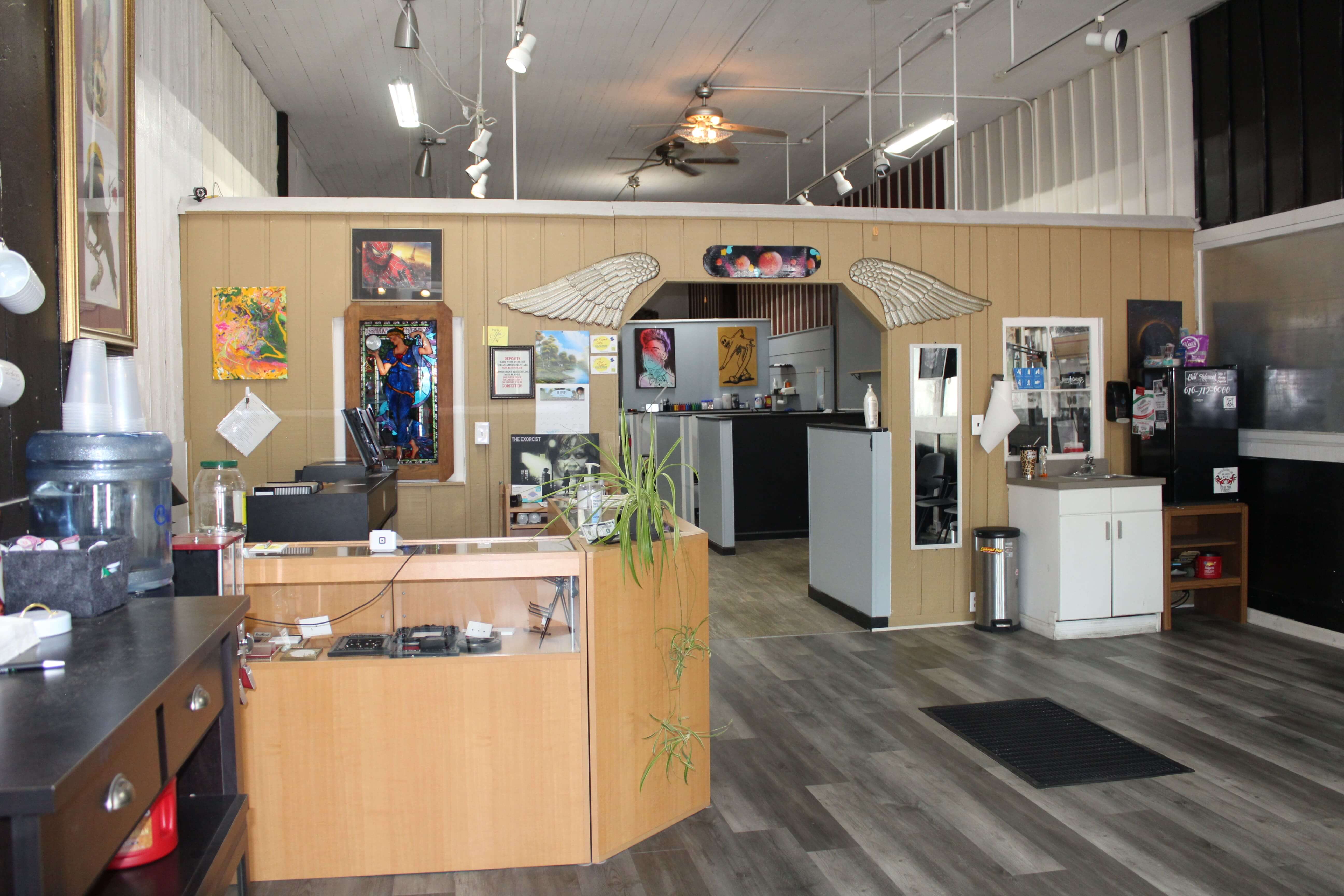 picture of the tattoo shop
