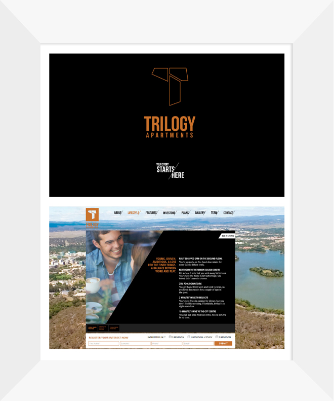 Trilogy Apartments website