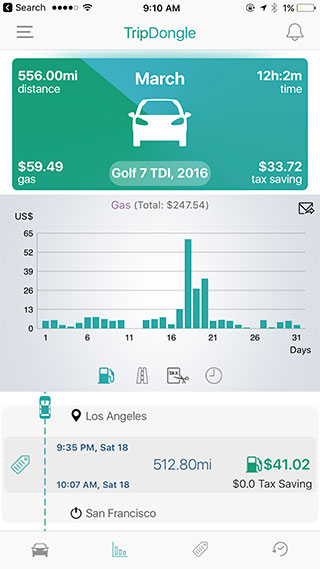 app screen