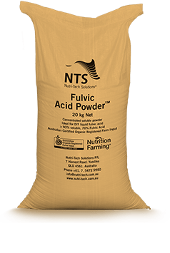 soluble fulvic acid powder