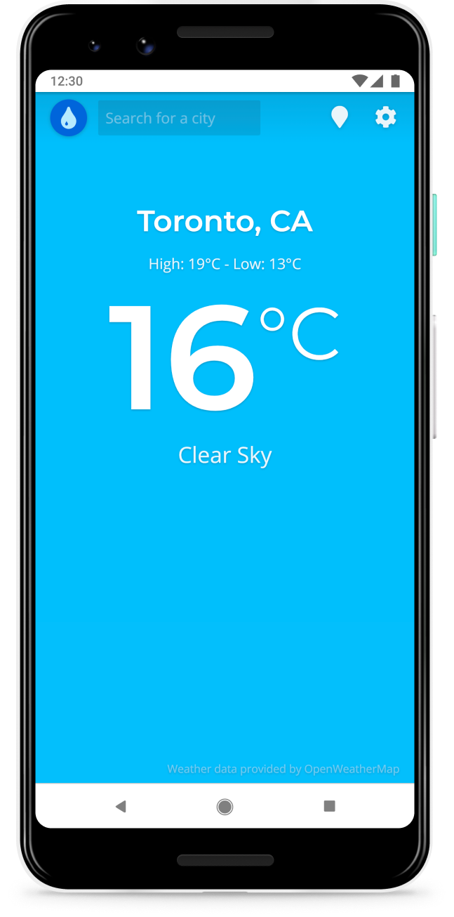 Image of app on a smartphone