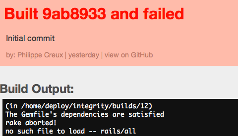 Integrity fails to run with Rails 3 and Bundler 1.0